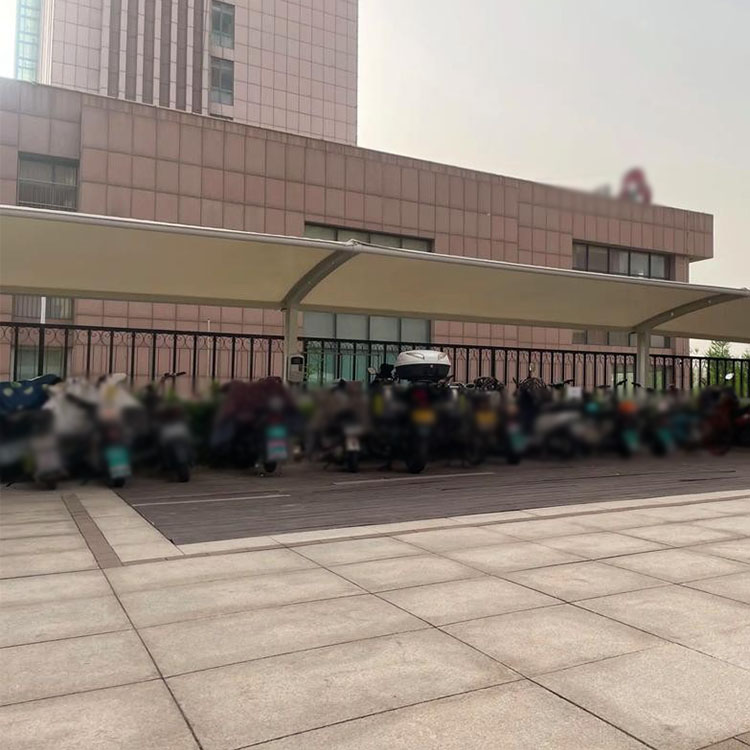 北安市膜结构电动车棚